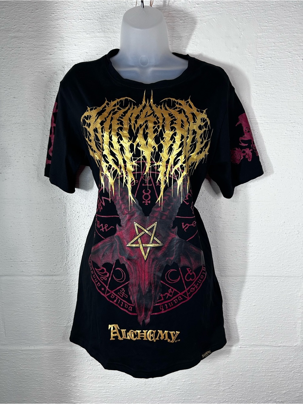 Alchemy Killstar baphomet shirt